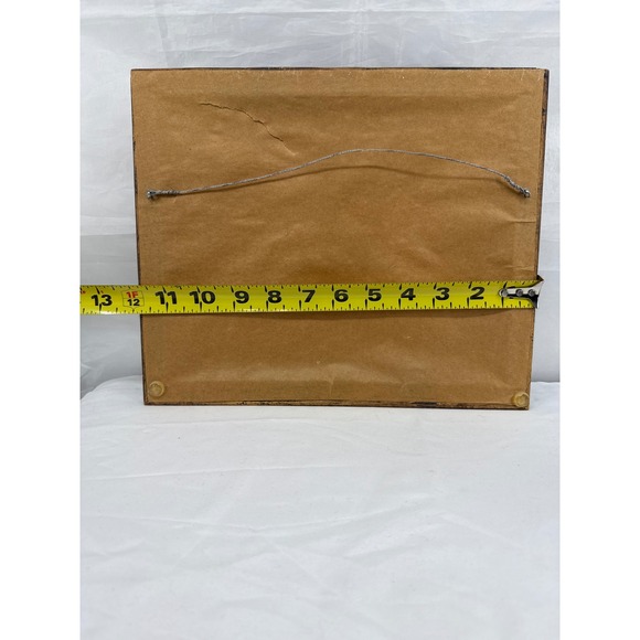 Framed Seashell Crewel Embroidery Art Coastal Beach Decor Nautical Home Accent - Picture 4 of 5